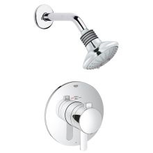 Cosmopolitan Thermostatic Shower Trim with Multi-Function Shower Head, Shower Arm & Rough-in Valve Included.