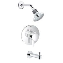 Cosmopolitan Thermostatic Tub and Shower Trim with Multi-Function Shower Head, Diverter Tub Spout Shower Arm & Rough-in Valve Included.