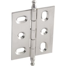 Elite Full Inset Butt Cabinet Door Hinge with Two Way Adjustability and Minaret Finial - Single Hinge