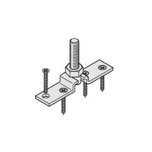 HAWA Bifold Suspension Plate with M10 Hanger Bolt for Top Hung 88 Lb. Wood Sliding / Folding Door