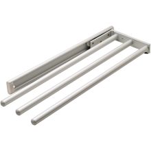 3-Rail Pull-Out Side Mount Towel Rack