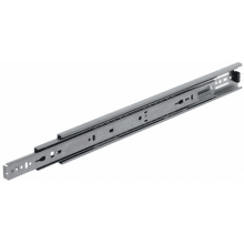 22 Inch Full Extension Side Mount Ball Bearing Drawer Slides with 100 Pound Weight Capacity - Sold As A Pair