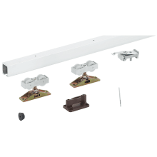 HAWA Junior 40/Z Sliding Door Hardware Set Without Upper Track and Lower Guide Channel