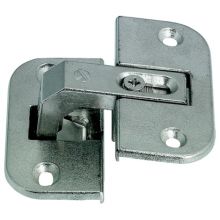 A- Series Pie-Cut Corner Cabinet Door Hinge with 78-Degree Opening Angle (Individual)