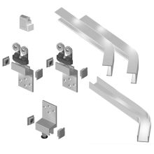 HAWA Planfront Right Opening Fitting Set for Single 154 Lb. Sliding / Stacking Cabinet Application