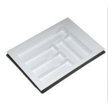 9.75" Wide Trimmable Cutlery Drawer Insert with 4 Compartments