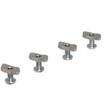 HAWA Junior 10 Fastening Bolts and Nuts for 6-Foot 7-Inch Upper Track for 176 Lb. Sliding Doors