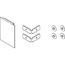 EKU Porta 44.5 mm One-Sided End Piece for Clip-On Fascia with Mounting Hardware