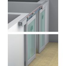 EKU Divido Supplementary Fitting Set for Symmetrical Motion of Sliding Glass Doors