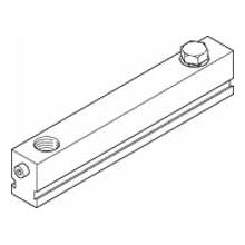 HAWA Junior Suspension Plate with M14 Hanger Bolt for Top Hung 352 Lb. Sliding Door