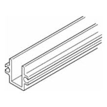 HAWA Super 19-Foot 8-Inch Aluminum Lower Guide Channel for Top Hung 550 Lb. Sliding Glass Doors