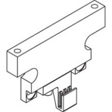HAWA Mounting Device for Ceiling / Wall Mounting of Toothed Belt