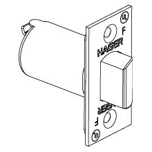 Grade 1 Square Corner Spring Latch with 2-3/8" Backset for the 3410 Latch Set