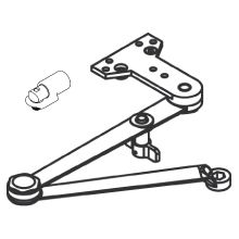Non Handed Spring Loaded Forged Steel Door Closer Arm from the 5100 Collection