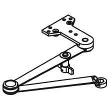 Non Handed Steel Door Closer Arm from the 5100 Collection