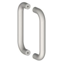 8" Center to Center 3/4" Round Wrought Back to Back Door Pull Set from the Pulls Collection
