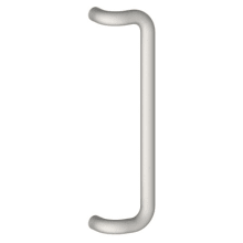 18" Center to Center 1-1/4" Round Offset Door Pull from the Pulls Collection