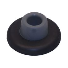 2-7/16 Inch Diameter Concave Rubber Wall Stop