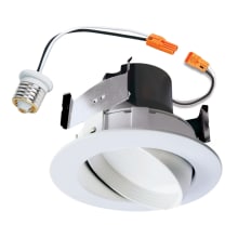 4" Retrofit Soft White LED Adjustable Recessed Light