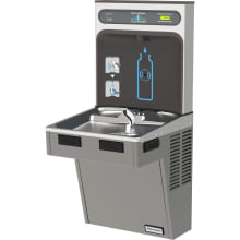 HydroBoost® Single Station Indoor Filtered Water Fountain Cooler and Bottle Filler - Barrier free with Double Bubbler™