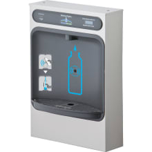 Wall Mounted ADA Indoor Rated Filtered Bottle Filler - Remote Chiller Capable