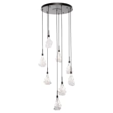 Blossom 8 Light 27" Wide LED Multi Light Pendant