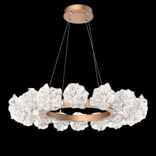 Blossom 12 Light 23" Wide LED Ring Chandelier