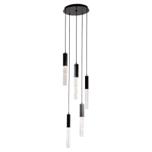 Axis 5 Light 16" Wide LED Multi Light Pendant