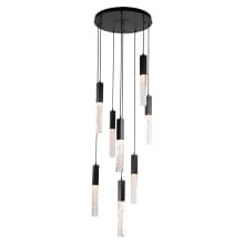 Axis 8 Light 24" Wide LED Multi Light Pendant