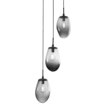 Meteo 3 Light 20" Wide Multi Light Pendant