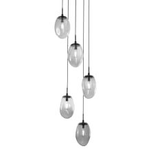 Meteo 5 Light 22" Wide Multi Light Pendant