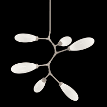 Fiori 6 Light 30" Wide LED Abstract Chandelier - 3000K