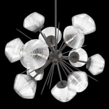 Mesa 12 Light 30" Wide LED Abstract Sputnik Chandelier - 3000K
