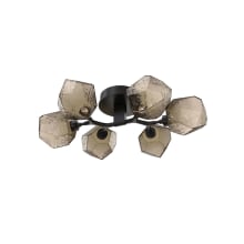 Gem 6 Light 36" Wide LED Semi-Flush Ceiling Fixture - 3000K