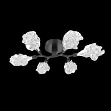 Blossom 6 Light 32" Wide LED Semi-Flush Ceiling Fixture - 3000K