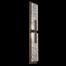 Glacier 2 Light 34" Tall LED Wall Sconce - 2700K