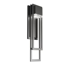 Cascade 18" Tall LED Outdoor Wall Sconce