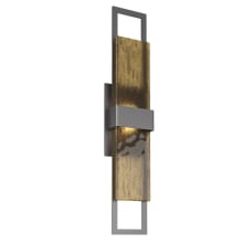 Sasha 28" Tall LED Outdoor Wall Sconce