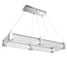 Parallel 48" Wide LED Linear Chandelier