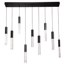 Axis 9 Light 62" Wide LED Multi Light Pendant