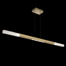 Axis 6 Light 63" Wide LED Linear Chandelier - 2700K