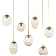 Cosmos 7 Light 50" Wide Linear Pendant