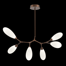 Fiori 6 Light 42" Wide LED Abstract Chandelier - 3000K
