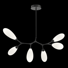 Fiori 6 Light 42" Wide LED Abstract Chandelier - 3000K