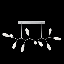 Fiori 10 Light 68" Wide LED Abstract Chandelier - 3000K