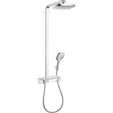 Raindance Select E Thermostatic Showerpipe 300 with Select Shower Controls, 2.0 GPM