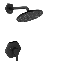 Locarno Pressure Balance Shower Only Trim Package with 1.75 GPM Rain Shower Head - Less Valve