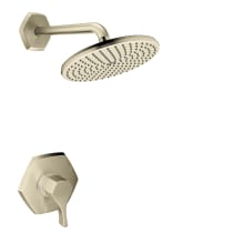 Locarno Pressure Balance Shower Only Trim Package with 2.5 GPM Rain Shower Head - Less Valve