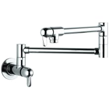 Allegro E Wall Mounted Double-Jointed Pot Filler - Includes Lifetime Warranty