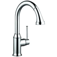 Talis C 1.75 GPM Pull Down Kitchen Faucet HighArc Spout with Magnetic Docking Spray Head and Locking Diverter - Limited Lifetime Warranty